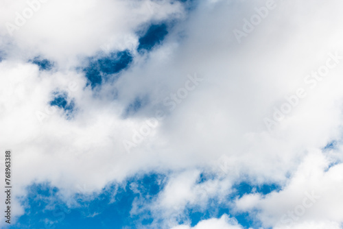 blue sky background