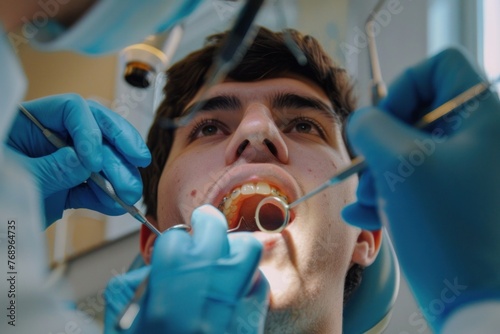 Dental Checkup Close-up