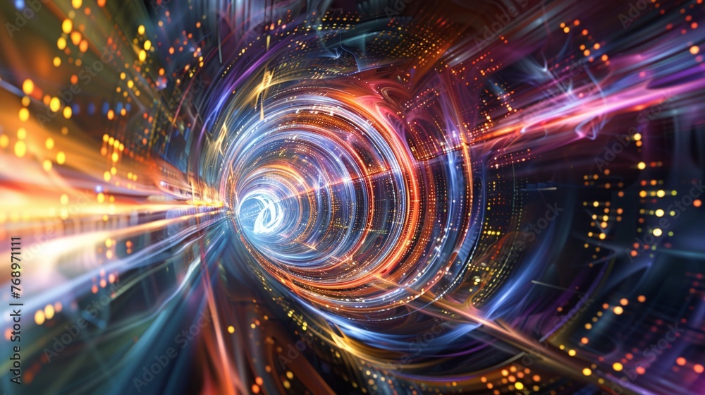 Data streams converge in a vortex of knowledge digital fusion at the heart of innovation Data streams converge in a vortex of knowledge digital fusion at the heart of innovation
