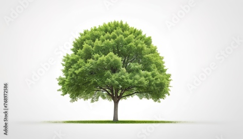 Green Tree Isolated on White background