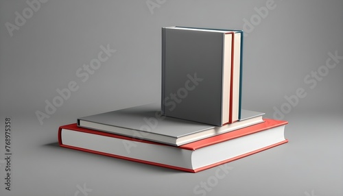 3d render of a book