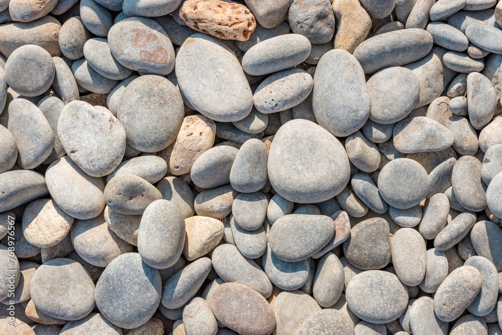 Abstract nature background with round gray pebbles. Abstract nature background with round gray pebbles.