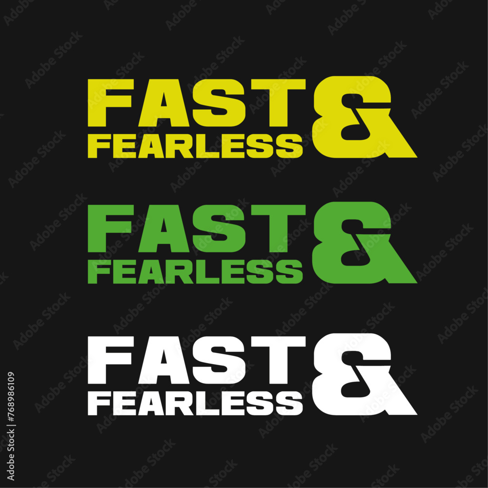 FAST & FEARLESS tshirt Vector Design t-shirt, auto, automobile, badge, chest, competition, custom, emblem, finish, flag, front, graphic, grunge, print, race, racing, shirt, speed, start, t, transport,