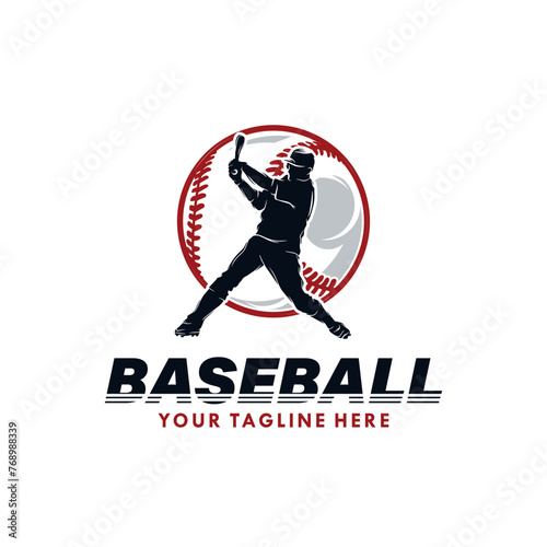 Baseball player vector design illustration