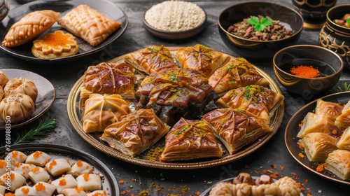 Traditional Eid al-Fitr sweets include delectable treats like baklava, maamoul, and sheer khurma