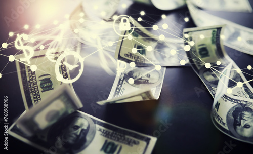 Εκτύπωση καμβά Devaluation of US dollar currencies