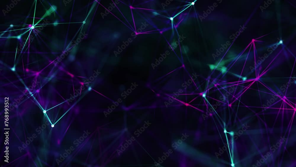 colorful plexus particles abstract background colorful plexus particles abstract background