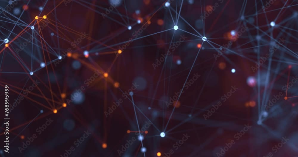 colorful plexus particles abstract background colorful plexus particles abstract background
