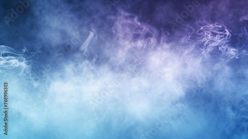 A haunting, ethereal mist texture, reflecting the mysterious atmosphere creates surreal moments, with soft whites, blues, and purples blending together created with Generative AI Technology