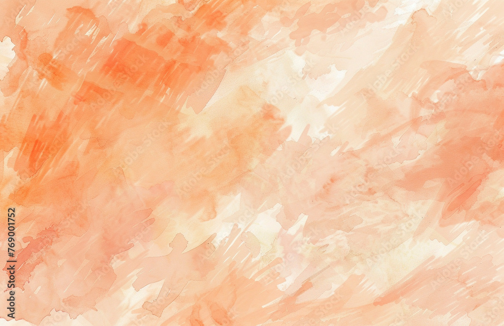 Abstract Peach Watercolor Texture Background
Abstract Peach Watercolor Texture Background