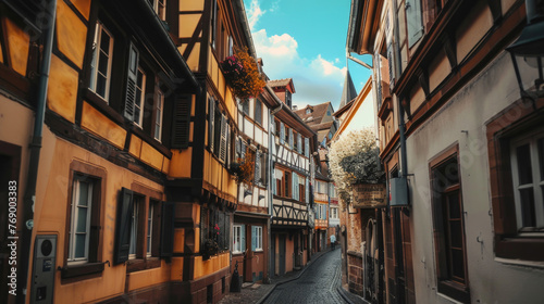 Captivating view of the architectural beauty of Strasbourg, France