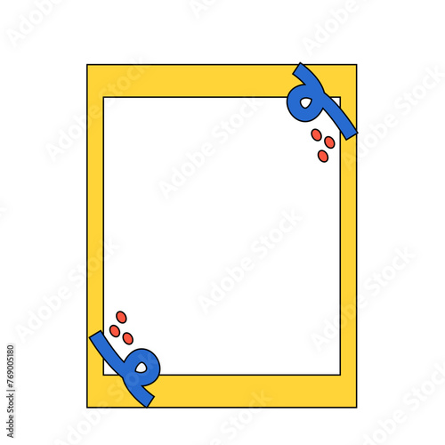 Colorful Retro Frame