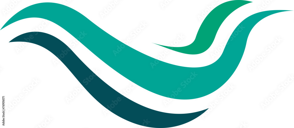 Wave Line Corner Shape Wave Line Corner Shape