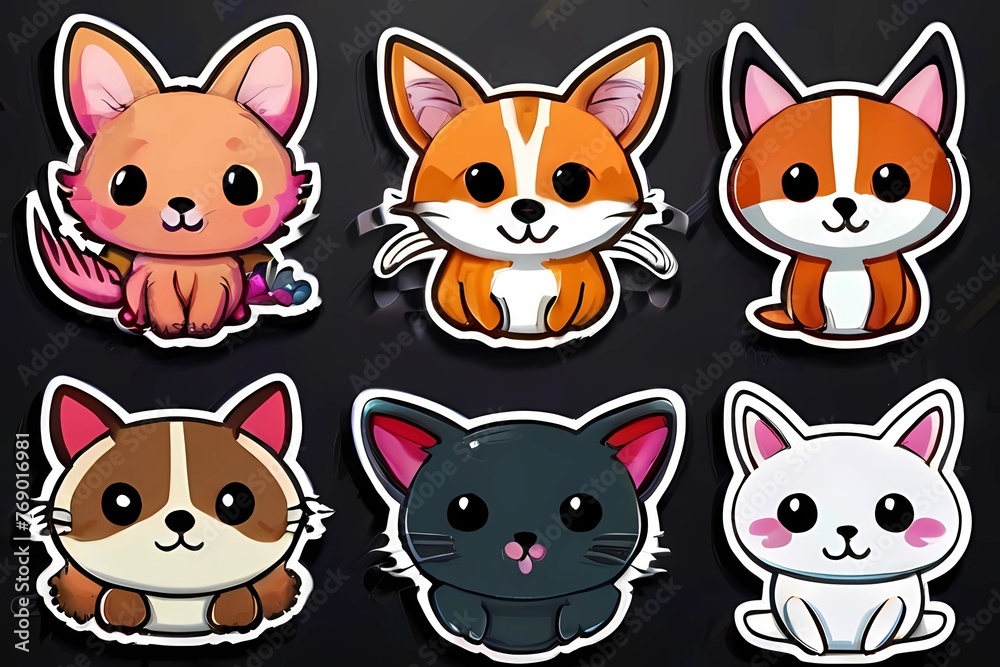 set of animals set of animals