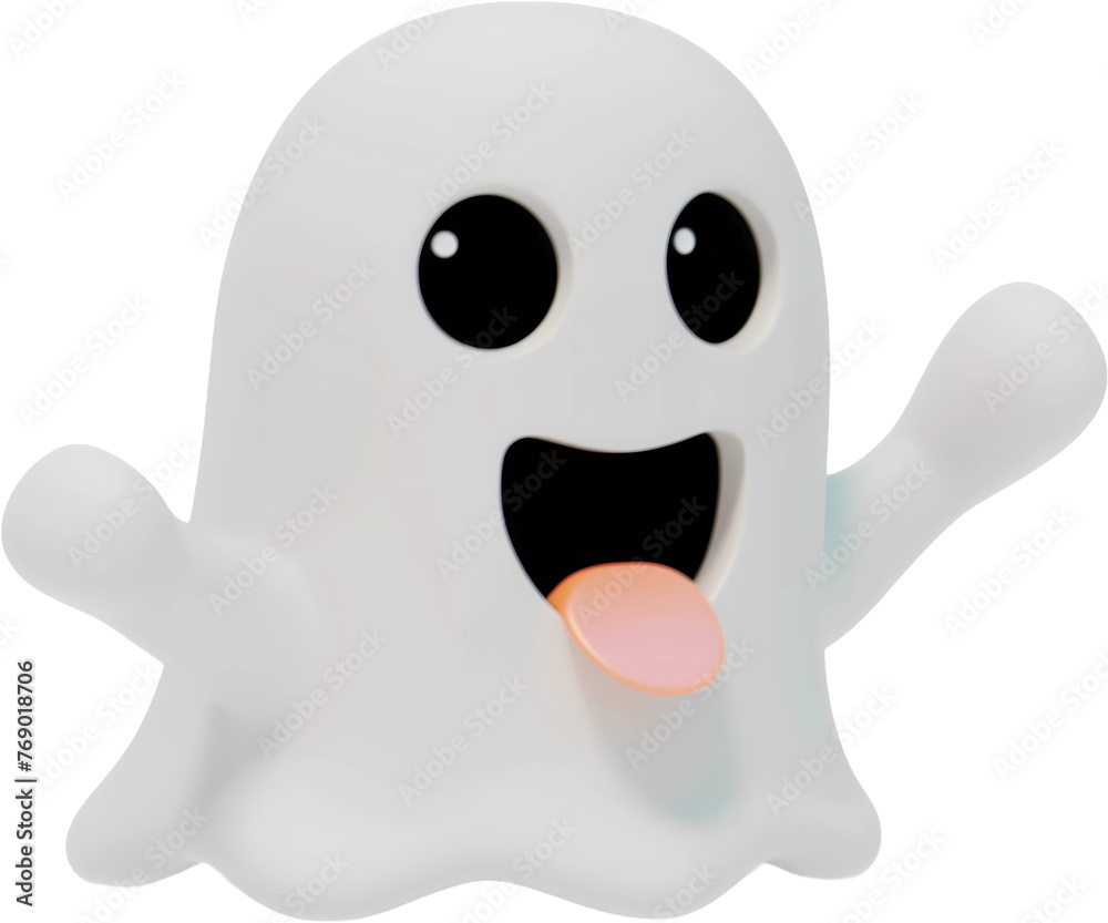 Cute Ghost Emoji