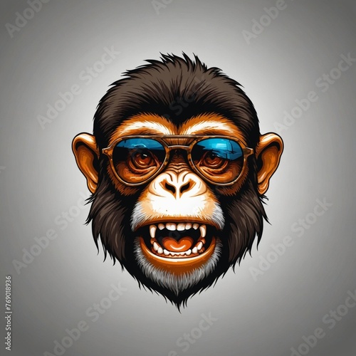 cool monkey logo  v2 © Rafli