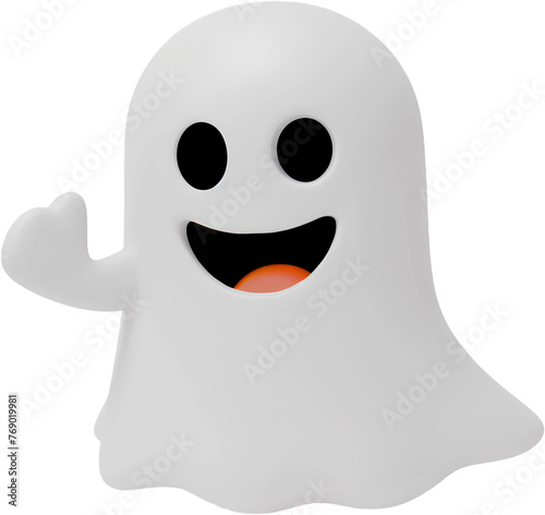 Cute Ghost Emoji