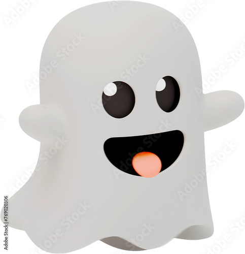 Cute Ghost Emoji