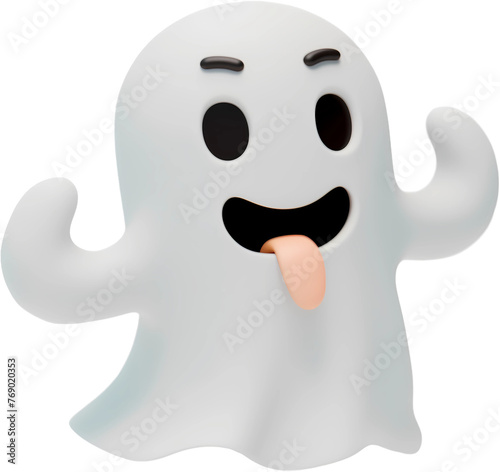 Cute Ghost Emoji
