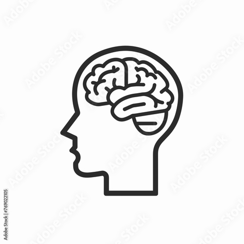 Wallpaper Mural human head with brain Torontodigital.ca