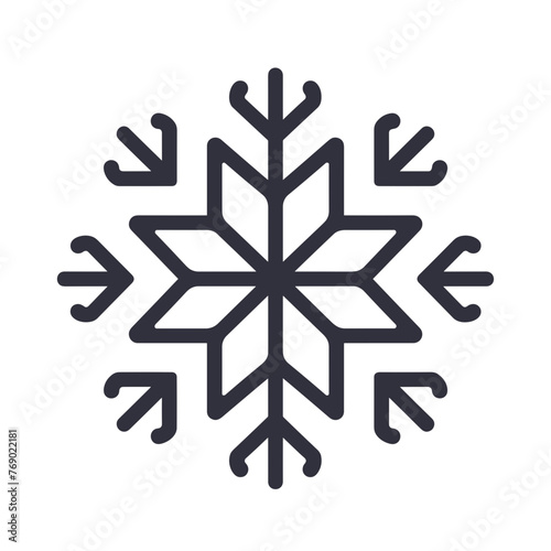 snowflakes on a white background