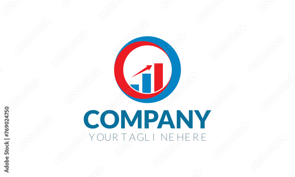 Simple Business Logo Design vector illustration. Simple Business Logo Design vector illustration.