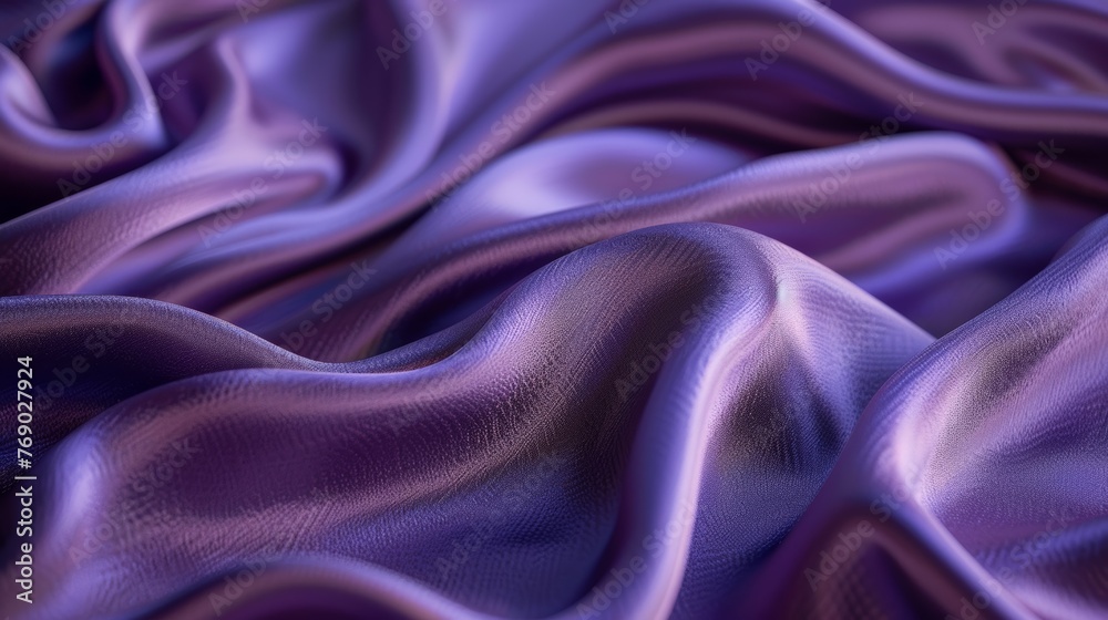 Purple Satin Fabric Texture Purple Satin Fabric Texture