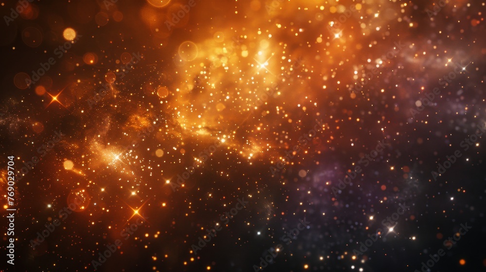 Glistening Stardust Abstract Background