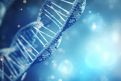 DNA strand scientific background 