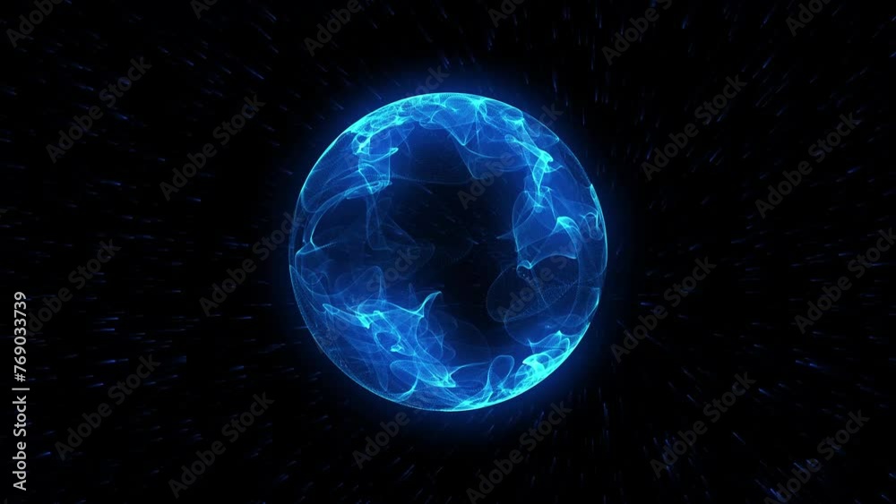 energy sector. Futuristic magical plasma circle glows in space.
energy sector. Futuristic magical plasma circle glows in space.