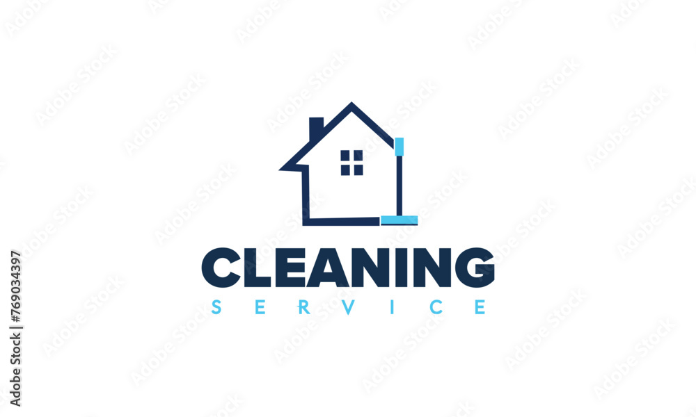 Cleaning service icon and symbol vector