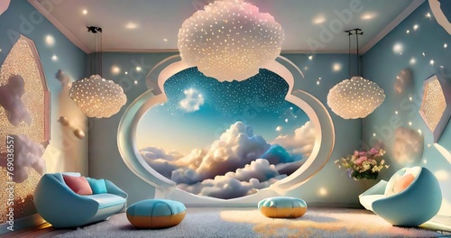room in the clouds