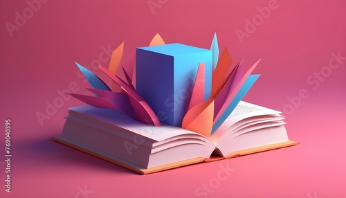 open book illustration