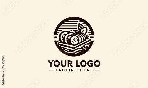 Sushi Vector Logo Design - Artistic Japanese Cuisine Emblem for Restaurants and More