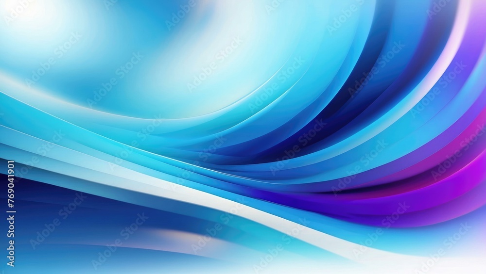 A blue and purple abstract background with wavy lines. Generative AI. A blue and purple abstract background with wavy lines. Generative AI.