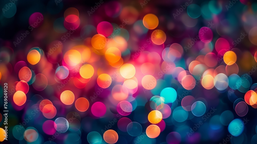 abstract luxury background with shine particles glitter vintage lights christmas light shine particles bokeh on colorful background