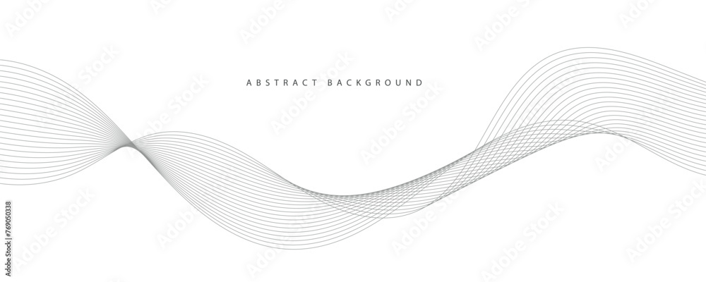 Abstract wave element for design. Digital frequency track equalizer. Stylized line art background. Vector illustration. Wave with lines created using blend tool. Curved wavy line, smooth stripe. Abstract wave element for design. Digital frequency track equalizer. Stylized line art background. Vector illustration. Wave with lines created using blend tool. Curved wavy line, smooth stripe.