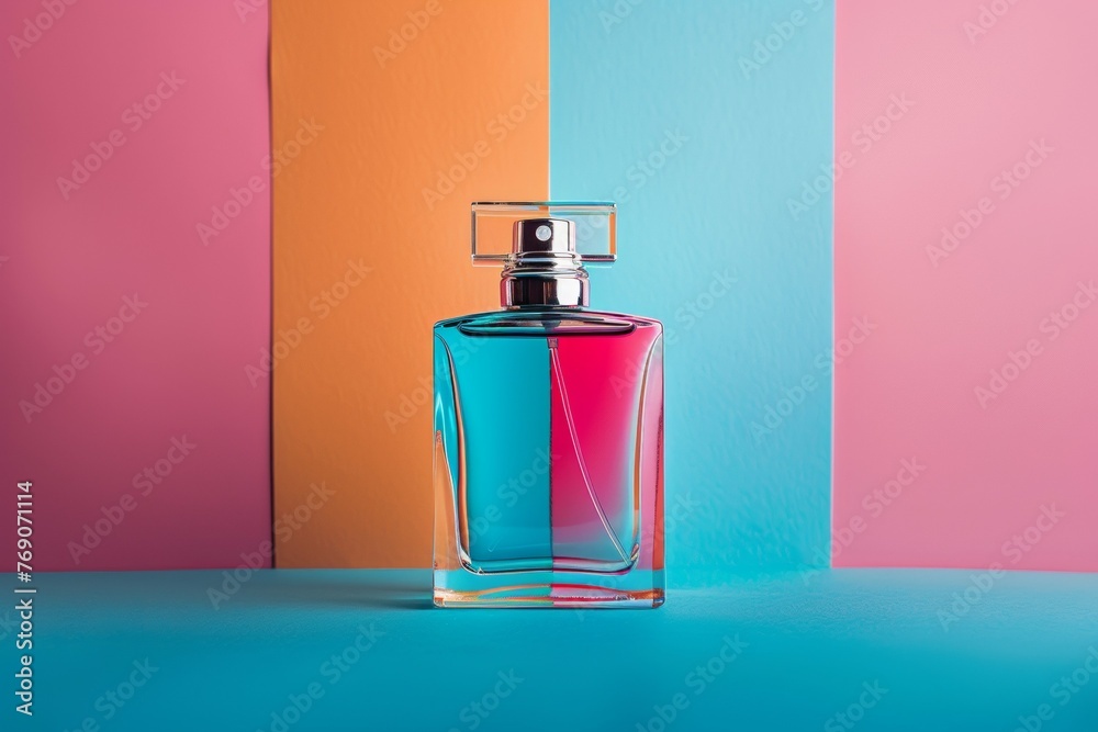 Luxury perfume. Backdrop with selective focus and copy space Luxury perfume. Backdrop with selective focus and copy space