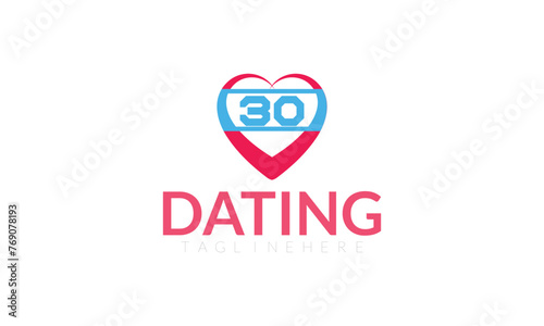 Free Download Heart symbol clip logo icon design template. - GFXLoad