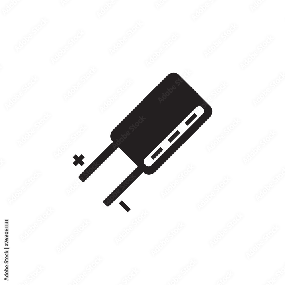 Electric diode icon vector illustration design Electric diode icon vector illustration design