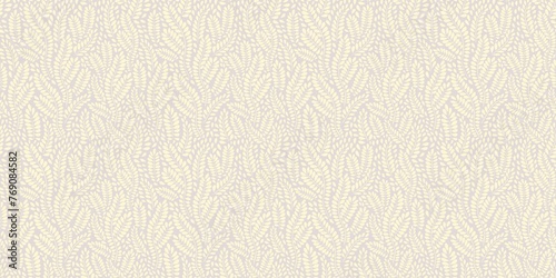 Background seamless pattern of leaves on a light gray background. Background for the site, invitations, postcards, for packaging, product design. Ilustration., floral background 