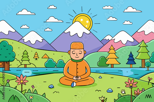  "Find your inner peace amidst the beauty of nature with our backgrounds."