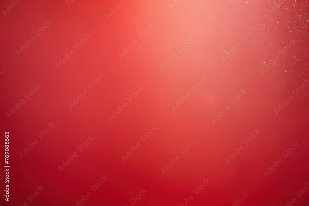 Red pastel background with sunshine glare.