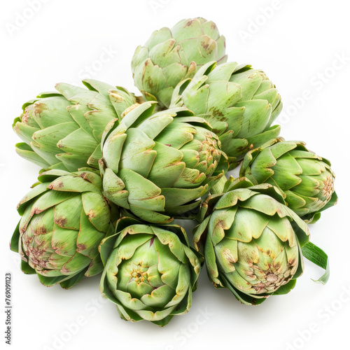 artichoke, food, vegetable, healthy, isolated, flower, plant, artichokes, fresh, organic, vegetables, raw, vegetarian, garden, white, diet, closeup, leaves, close, purple, cooking, market, agriculture