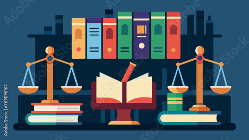 A picture of a law library with shelves filled with books on contract law and business negotiations symbolizing the thorough preparation and