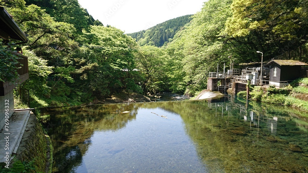 Fototapeta premium 菊池渓谷