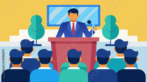 The presenter uses clear and concise language as they break down complex legal jargon and explain the key components of arbitration law in a