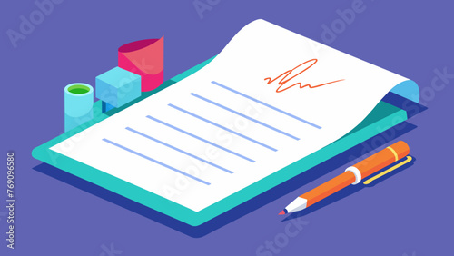A zoomedin view of a signature on a contract with the words binding arbitration visible on the page.