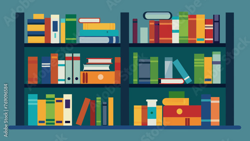 An image of a large bookshelf filled with textbooks journals and research papers representing the vast amount of valuable intellectual property