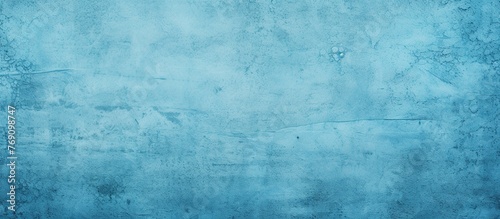Light blue grunge texture wall. Abstract old grunge texture background with copy space. photo